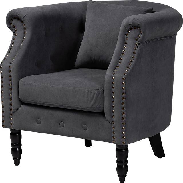Essalyn Gray Accent Chair - Thumbnail - Image 1
