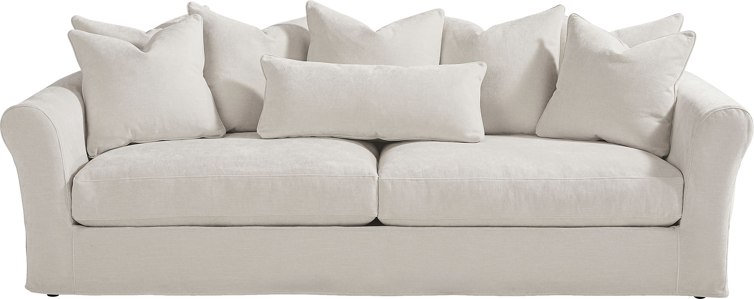 Essex Lane Ivory Slipcover Sofa