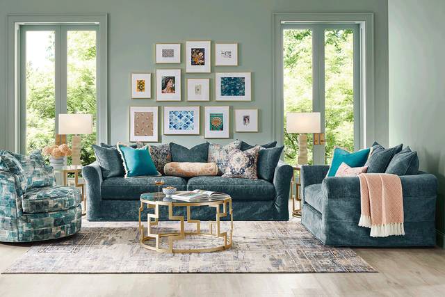Essex Lane Lagoon Sofa - Thumbnail - Image 2
