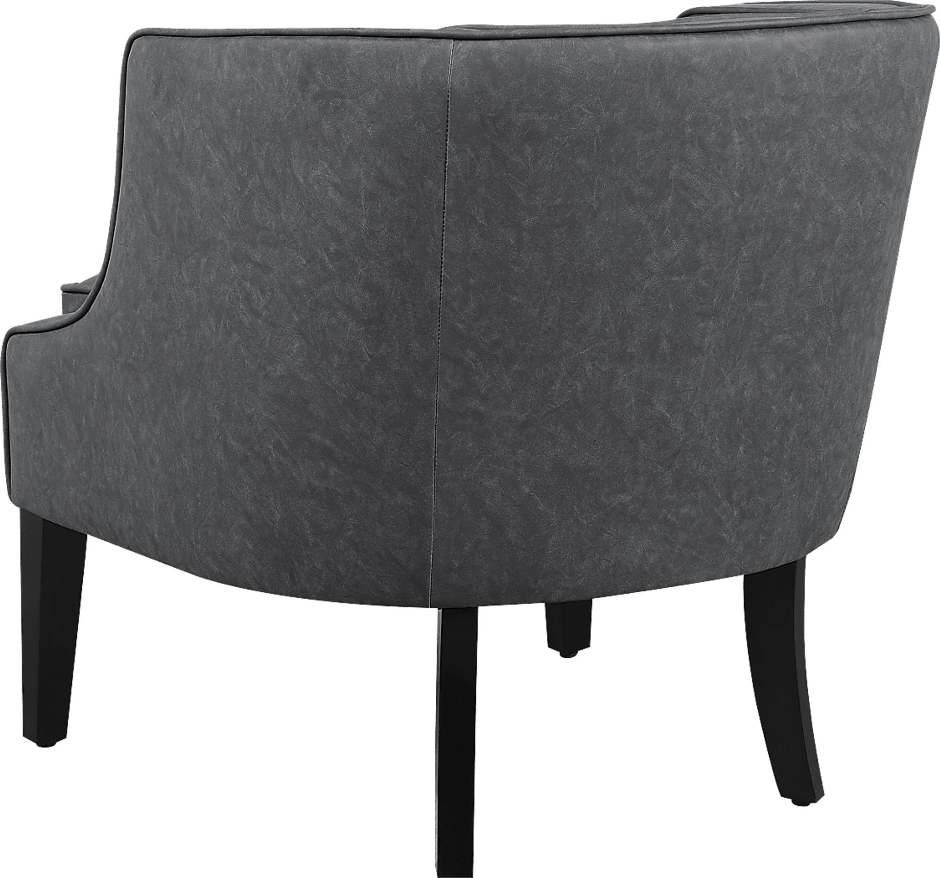 Essie Black Accent Chair - Image 3