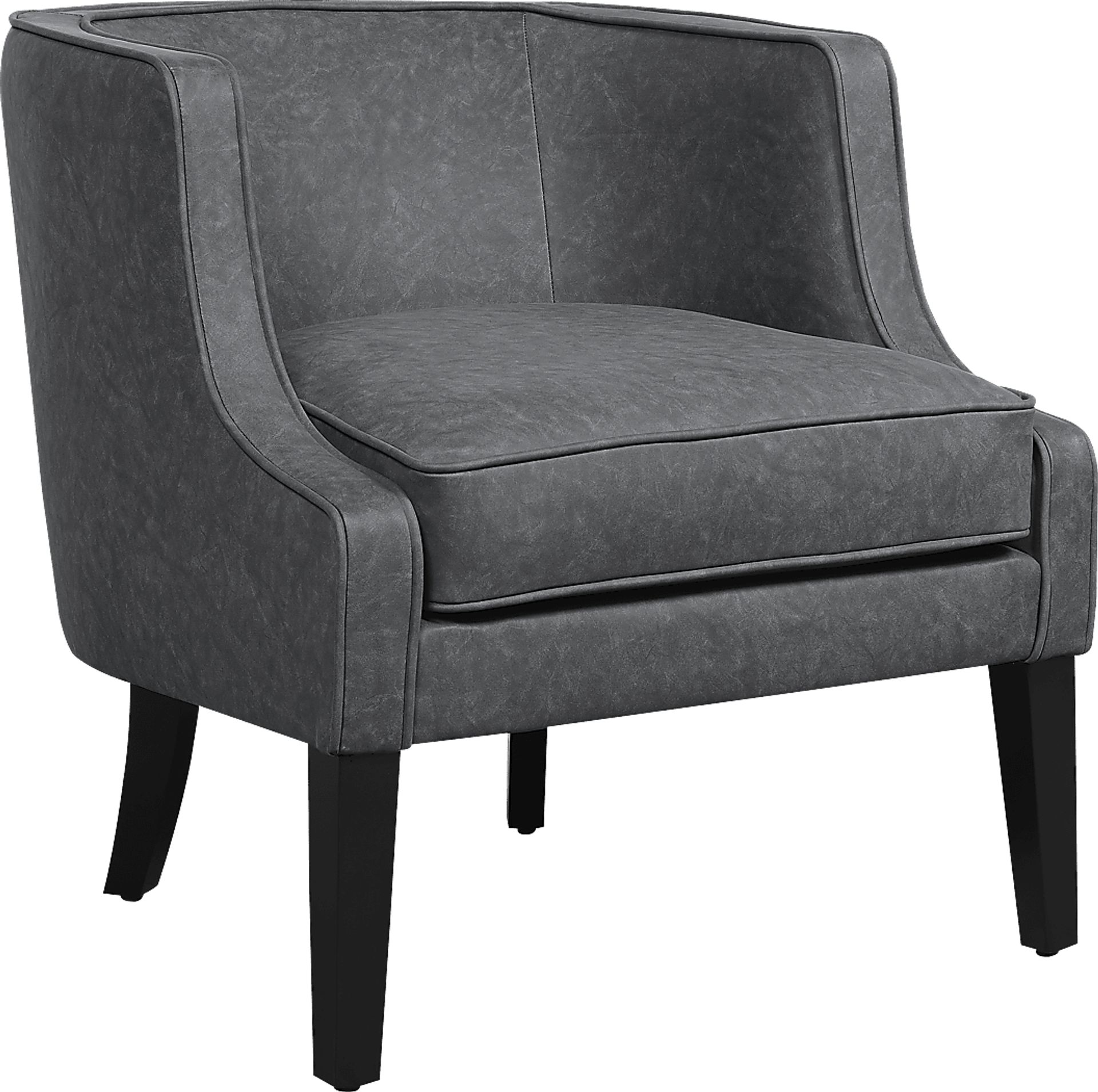 Essie Black Accent Chair - Image 1