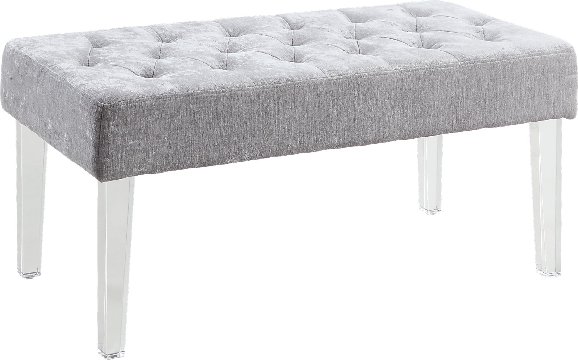 Essner Charcoal Accent Bench - Image 1