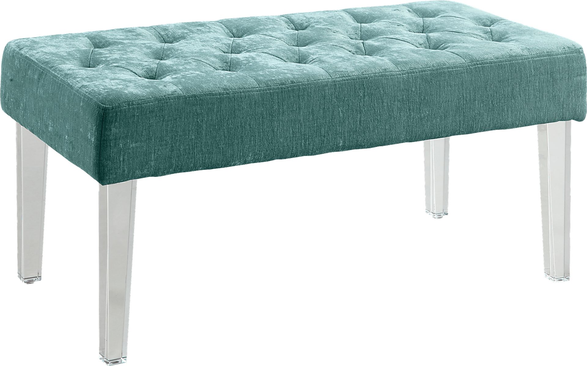 Essner Teal Accent Bench - Image 1