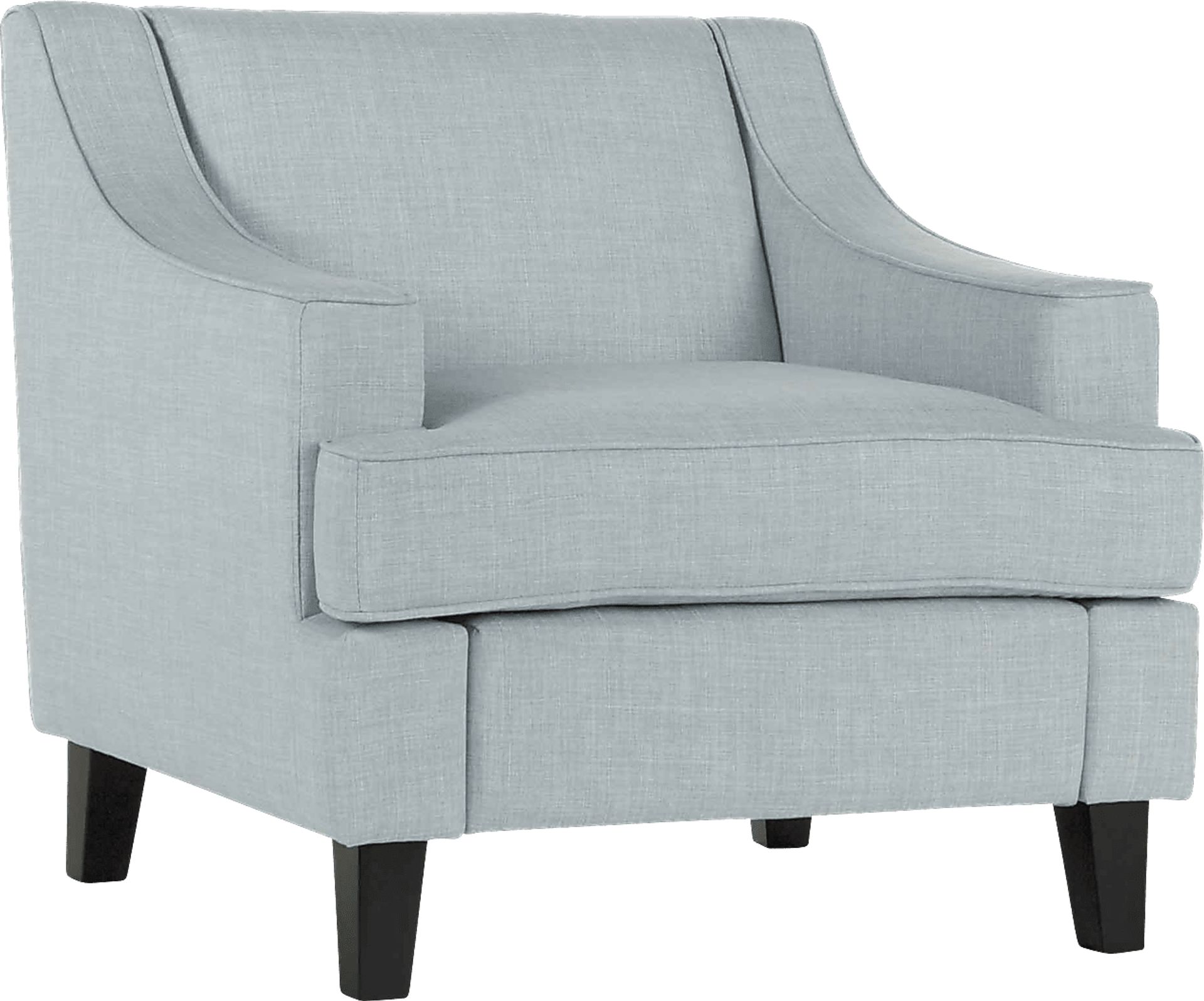 Estabrook Sky Blue Accent Chair - Image 1