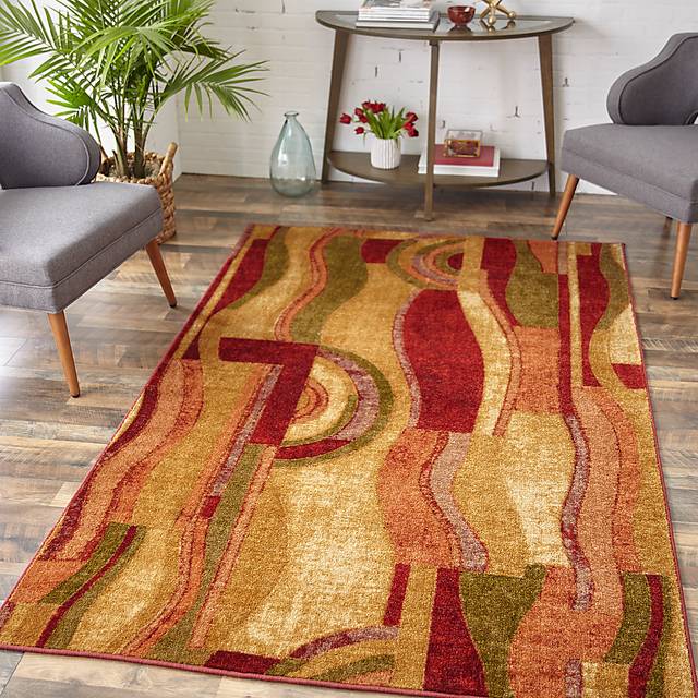 Estefano Wine 5' x 8' Rug - Thumbnail - Image 3