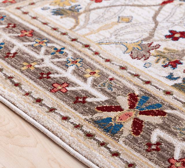 Estelann Cream 2'7 x 4'11 Runner Rug - Thumbnail - Image 3