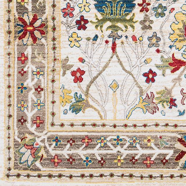 Estelann Cream 2'7 x 4'11 Runner Rug - Thumbnail - Image 7