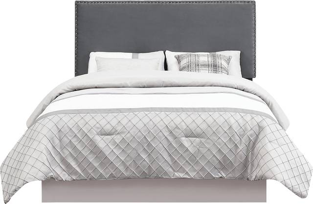 Estergami Gray Queen Headboard - Thumbnail - Image 2