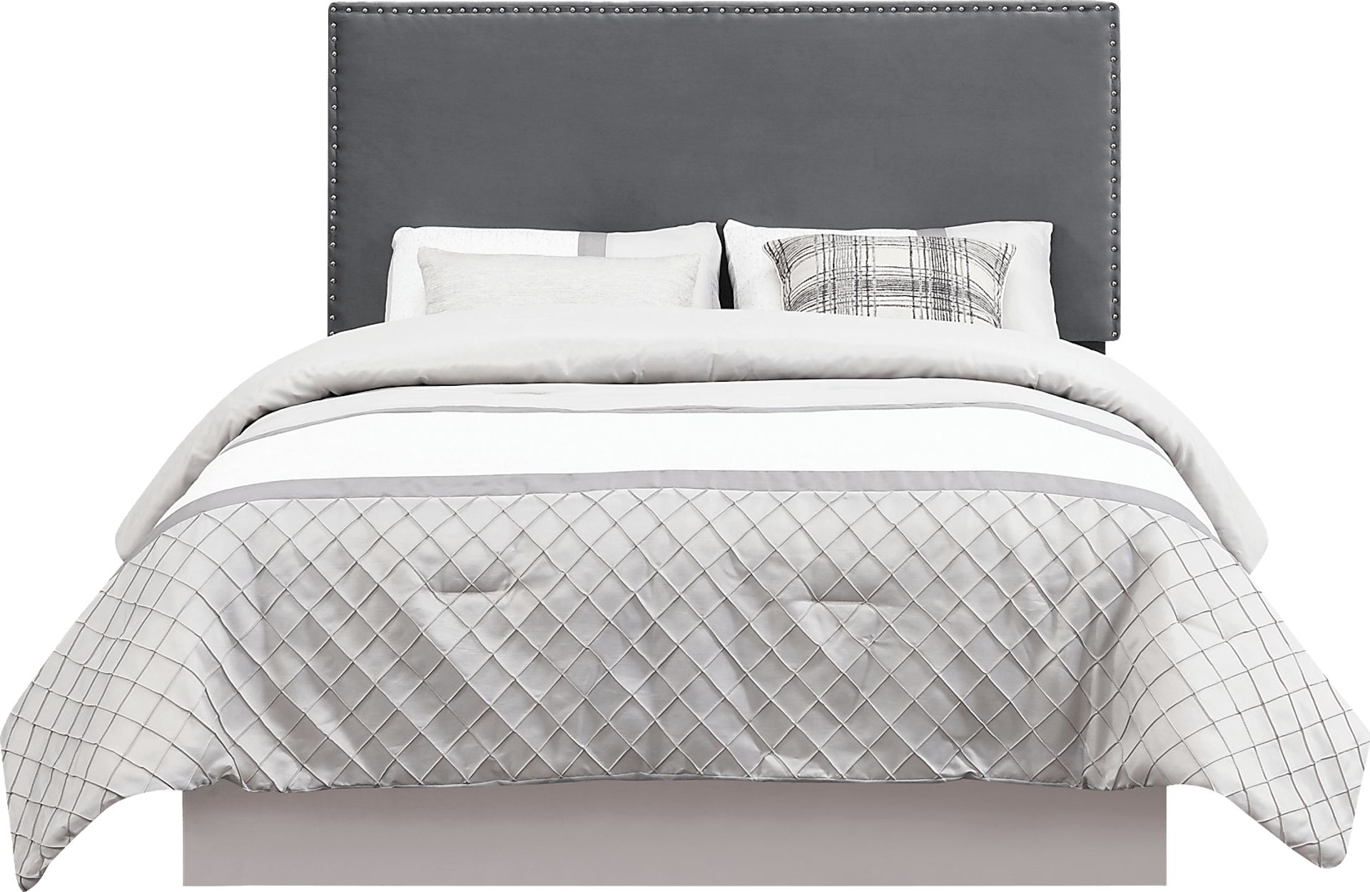 Estergami Gray Queen Headboard - Image 2