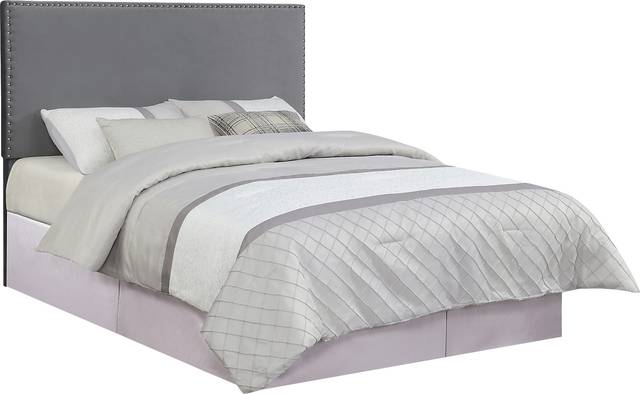 Estergami Gray Queen Headboard - Thumbnail - Image 1