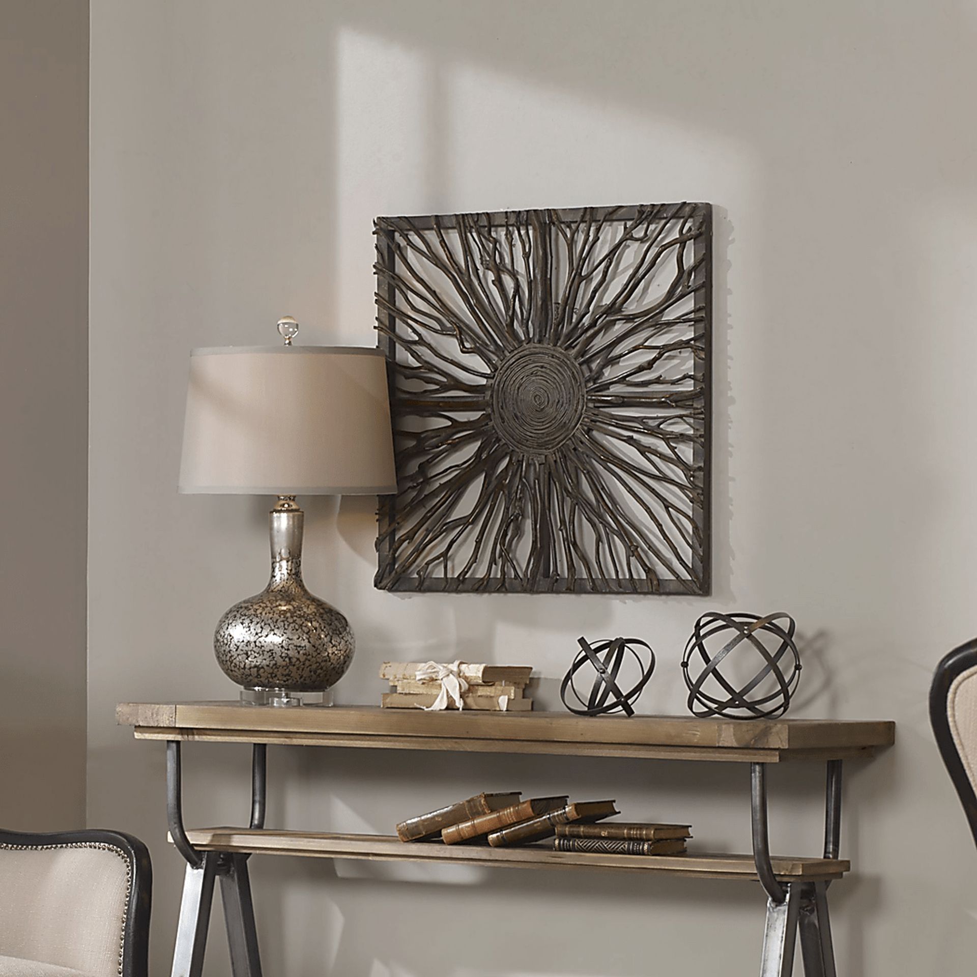 Estian Brown Wall Decor - Image 2
