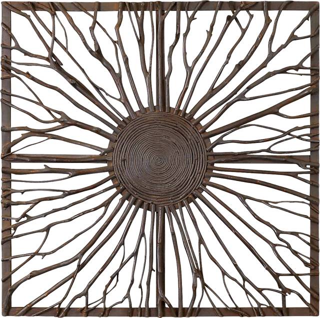 Estian Brown Wall Decor - Thumbnail - Image 1