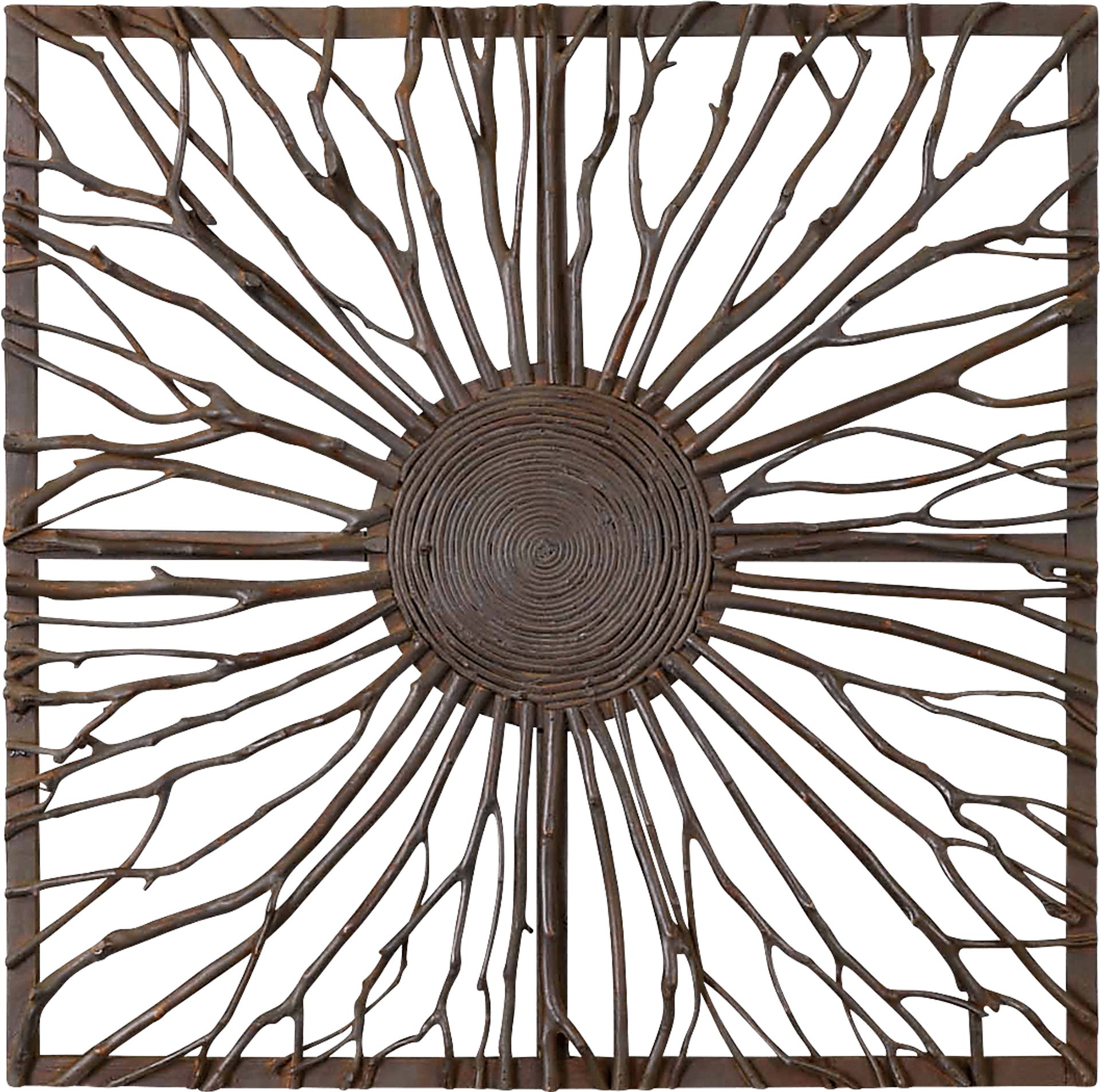 Estian Brown Wall Decor - Image 1