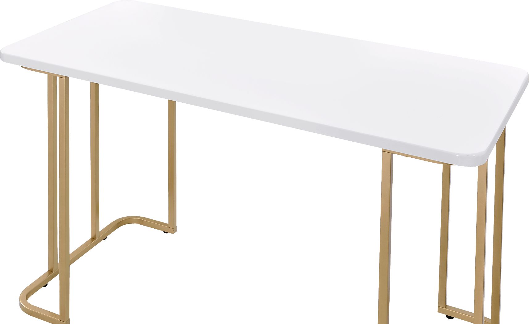 Estille White Desk - Thumbnail 4