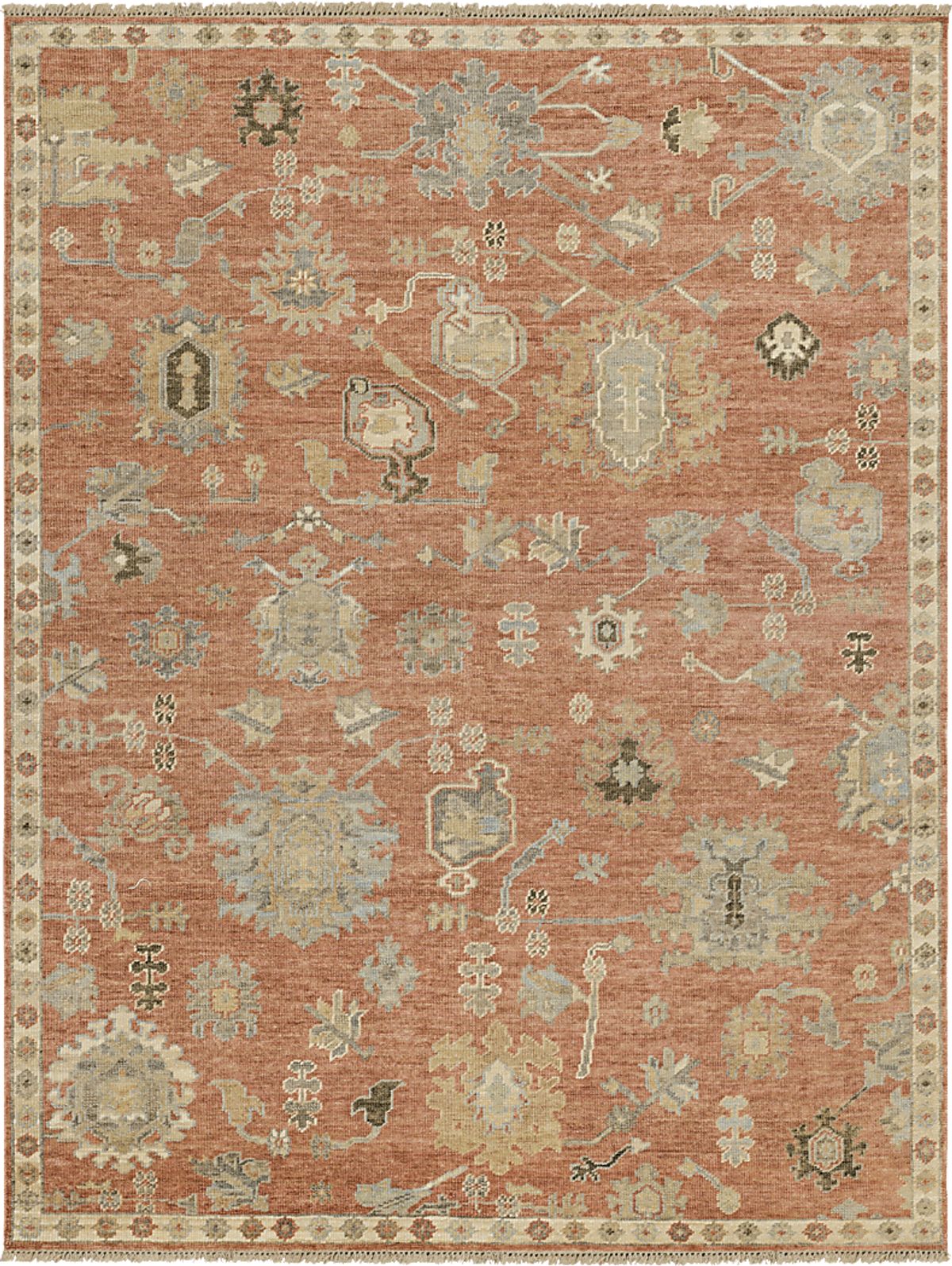 Estless Rust Red Rugs | Rooms to Go