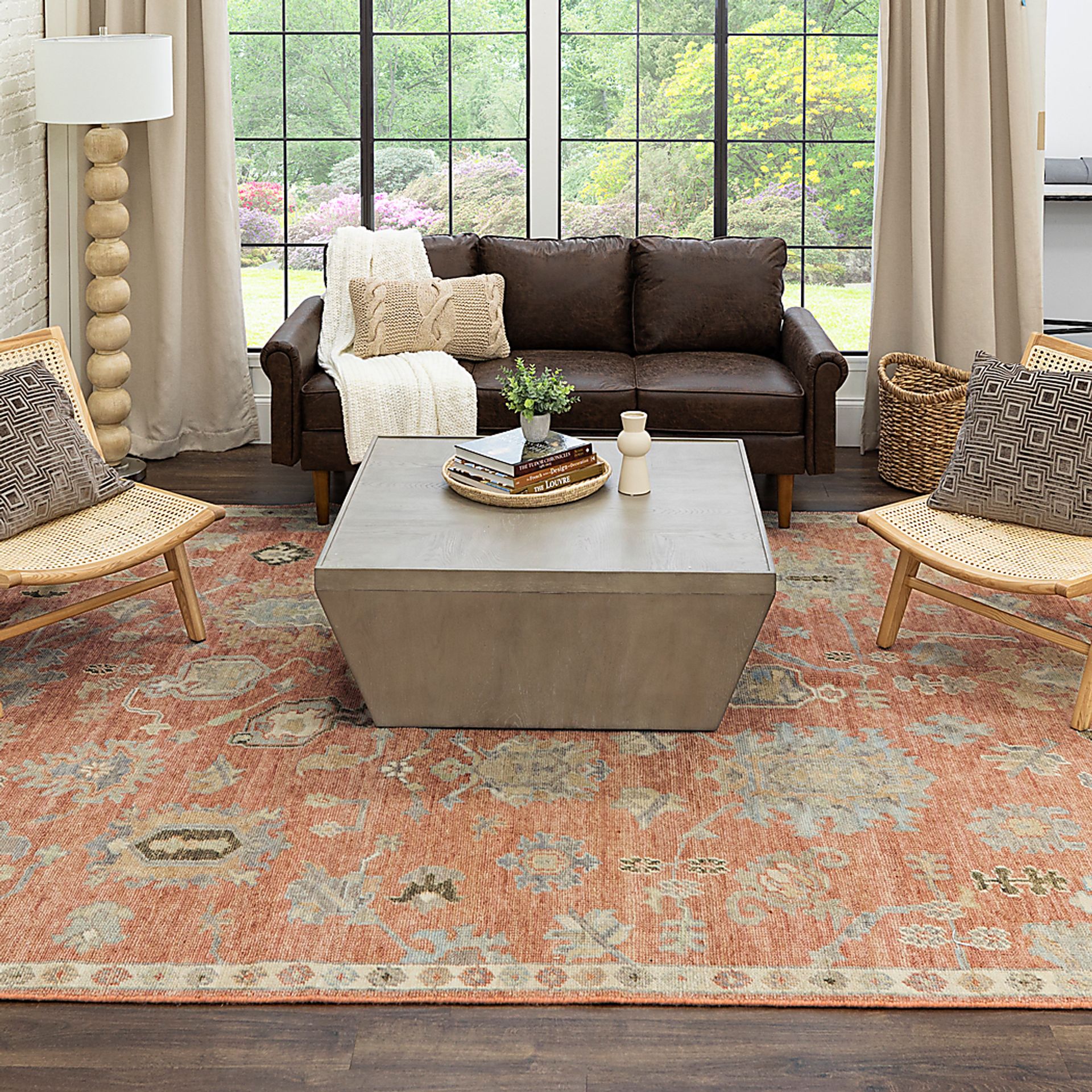 Estless Rust 8' x 10' Rug - Image 2