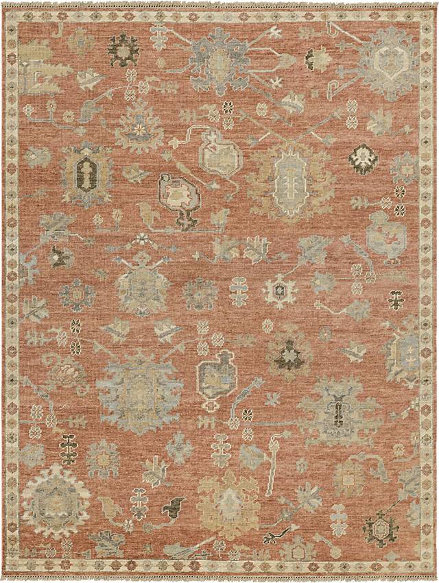 Estless Rust 8' x 10' Rug - Thumbnail - Image 1