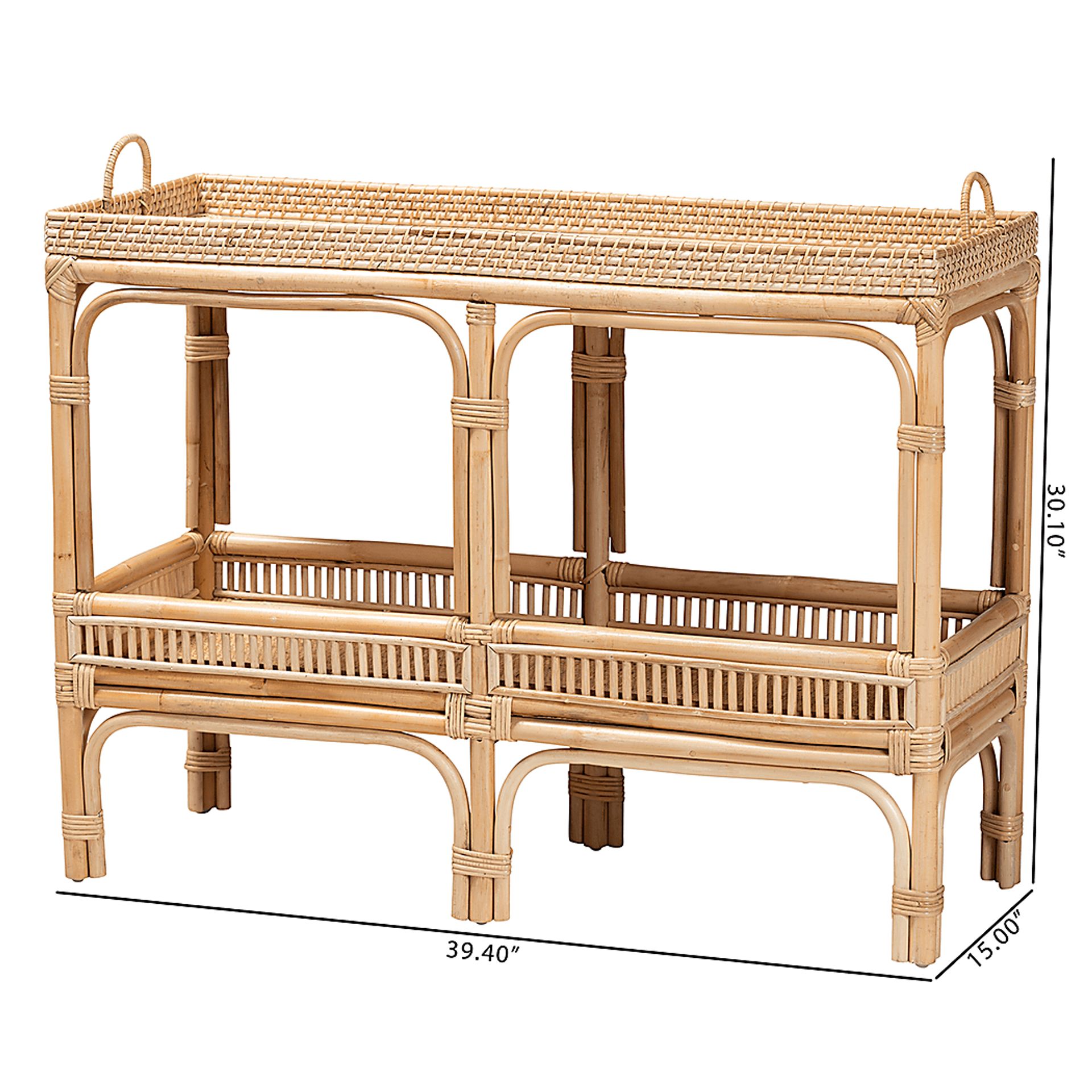Estoque Brown Sofa Table - Image 9