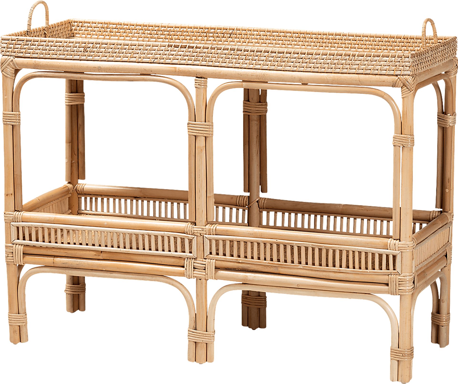 Estoque Brown Sofa Table - Image 1