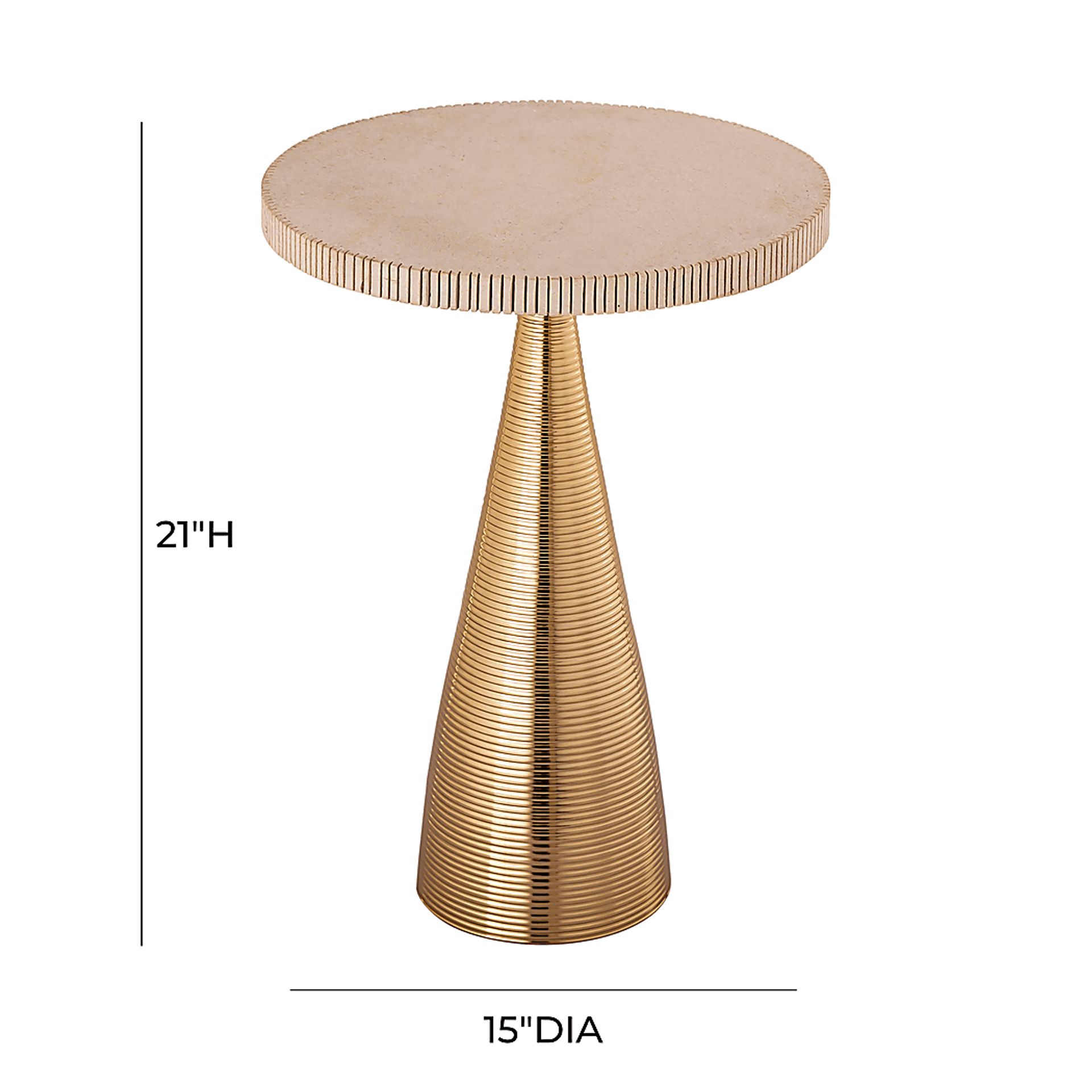 Estournela Gold Accent Table - Image 8