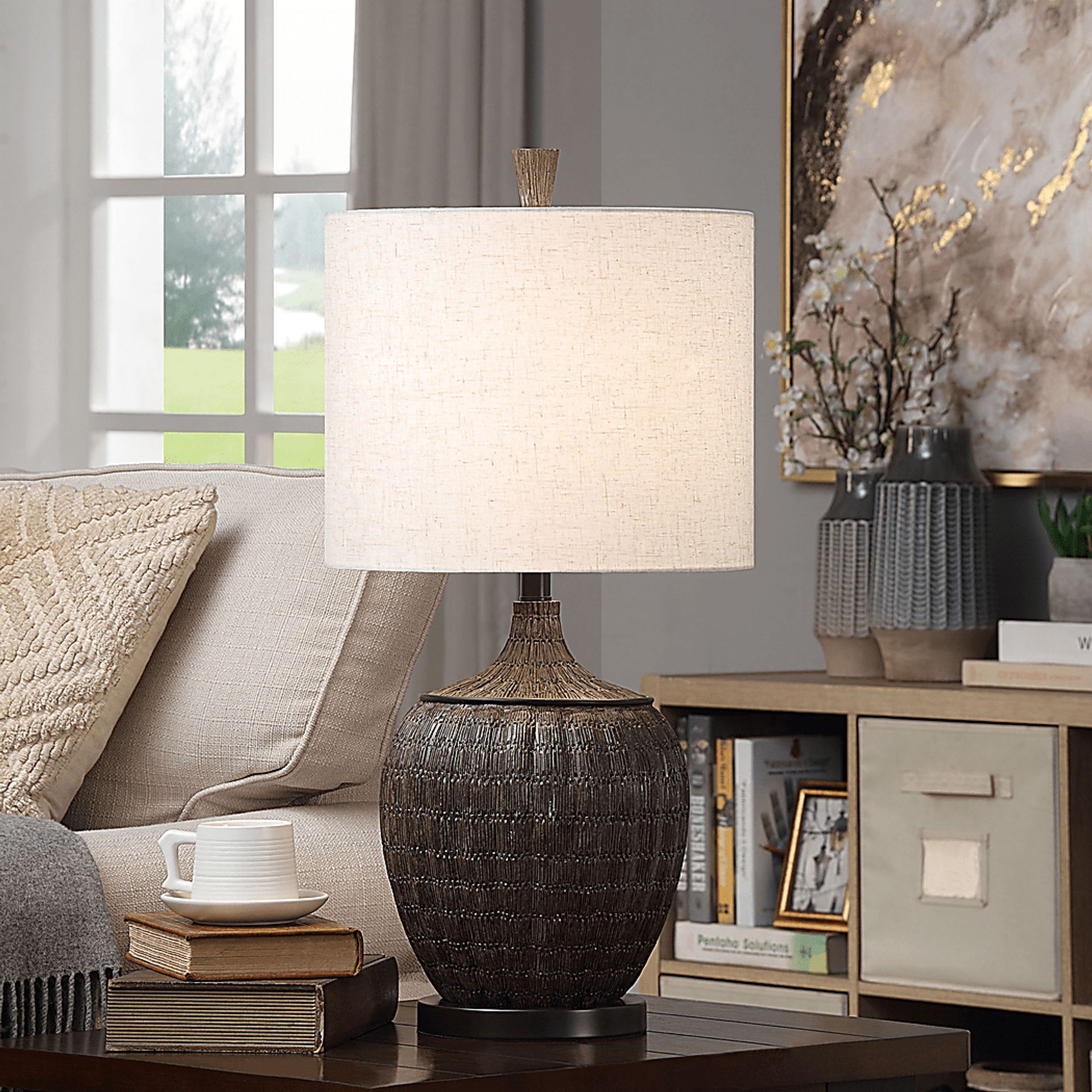 Estuary Hills Brown Lamp - Image 5