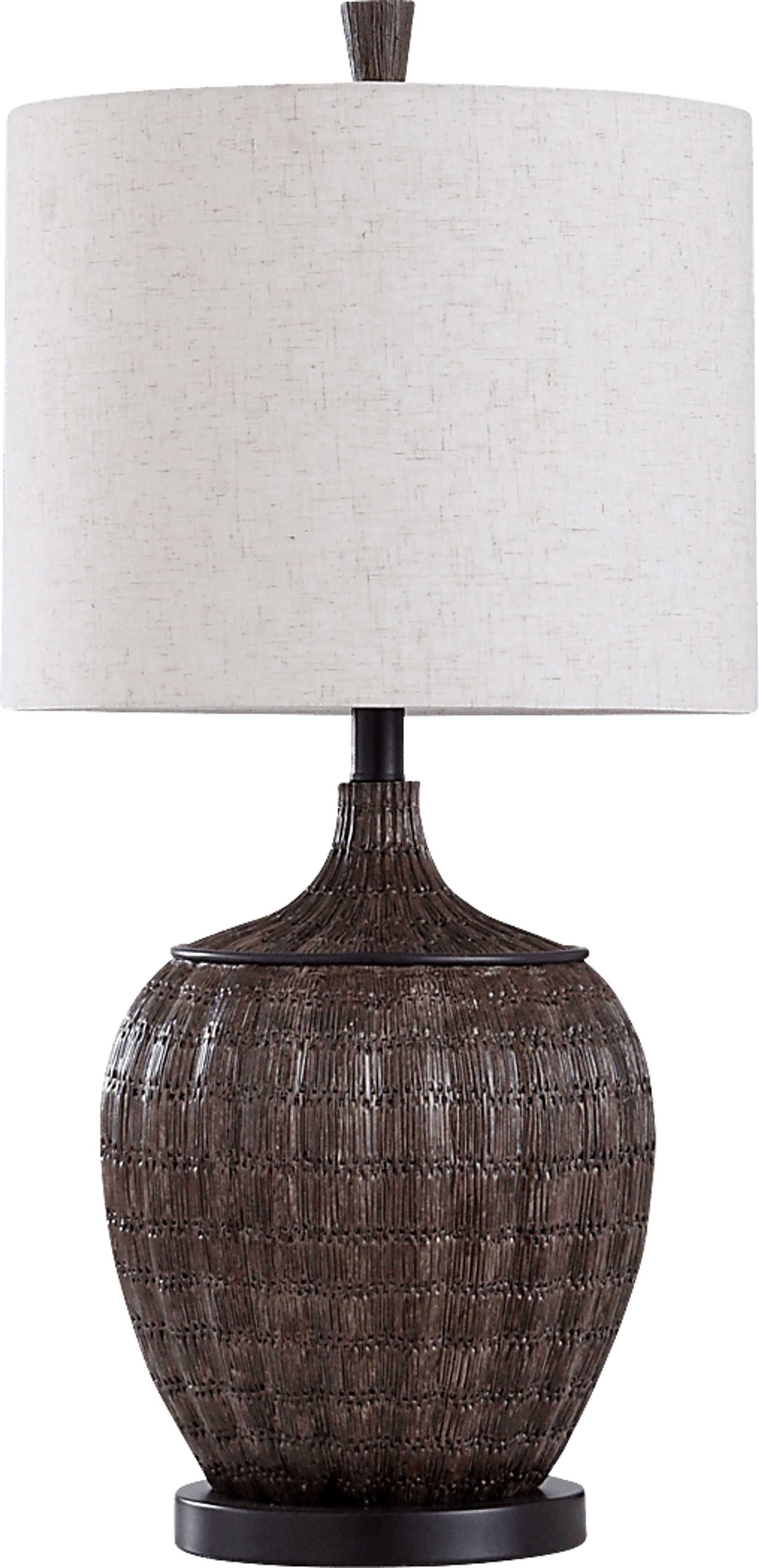 Estuary Hills Brown Lamp - Image 1