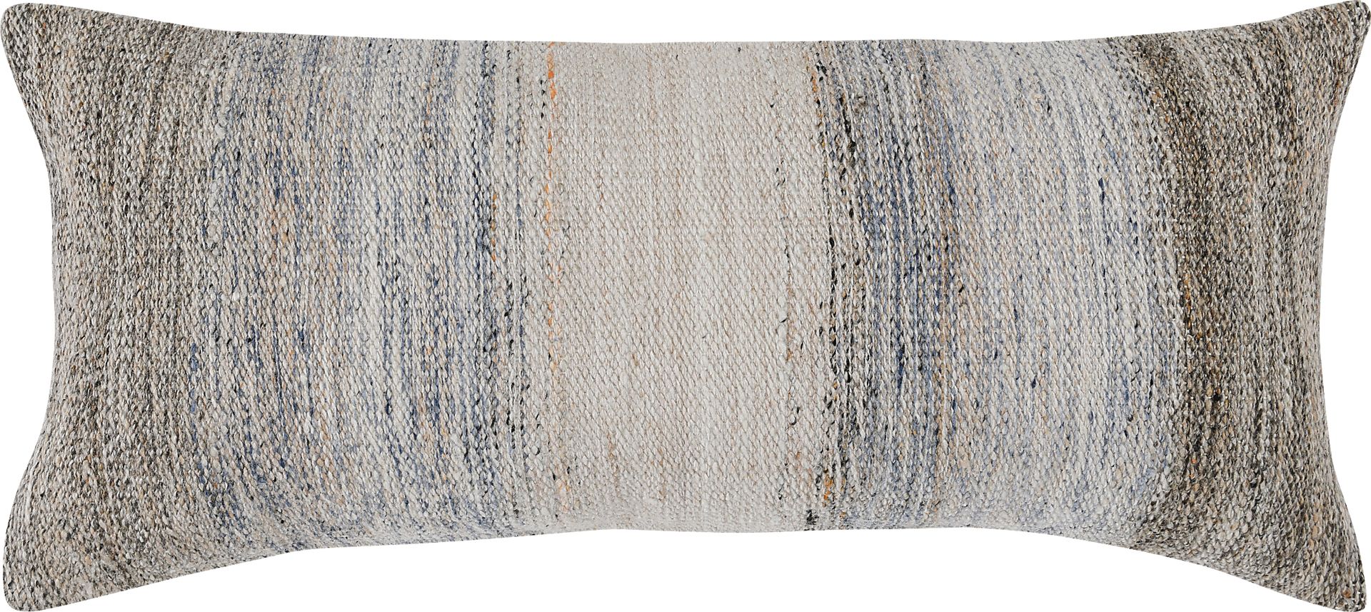 Etarte Gray Lumbar Pillow - Image 1