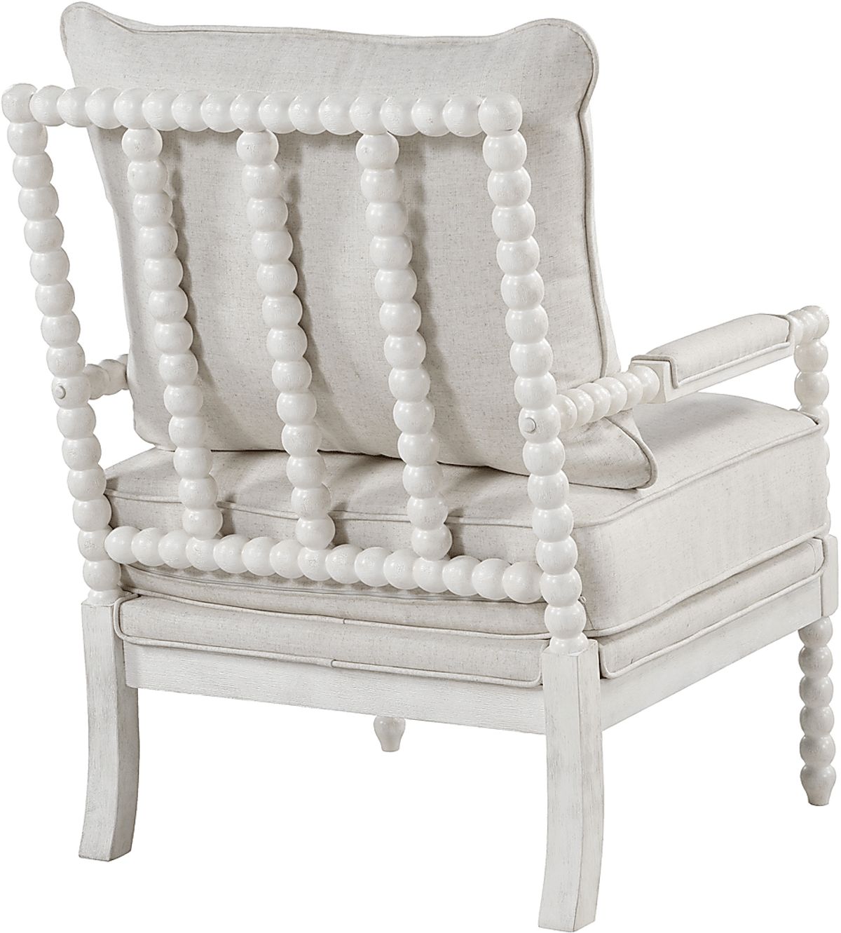 Etchern Cream Beige Polyester Fabric Accent Chair | Rooms to Go