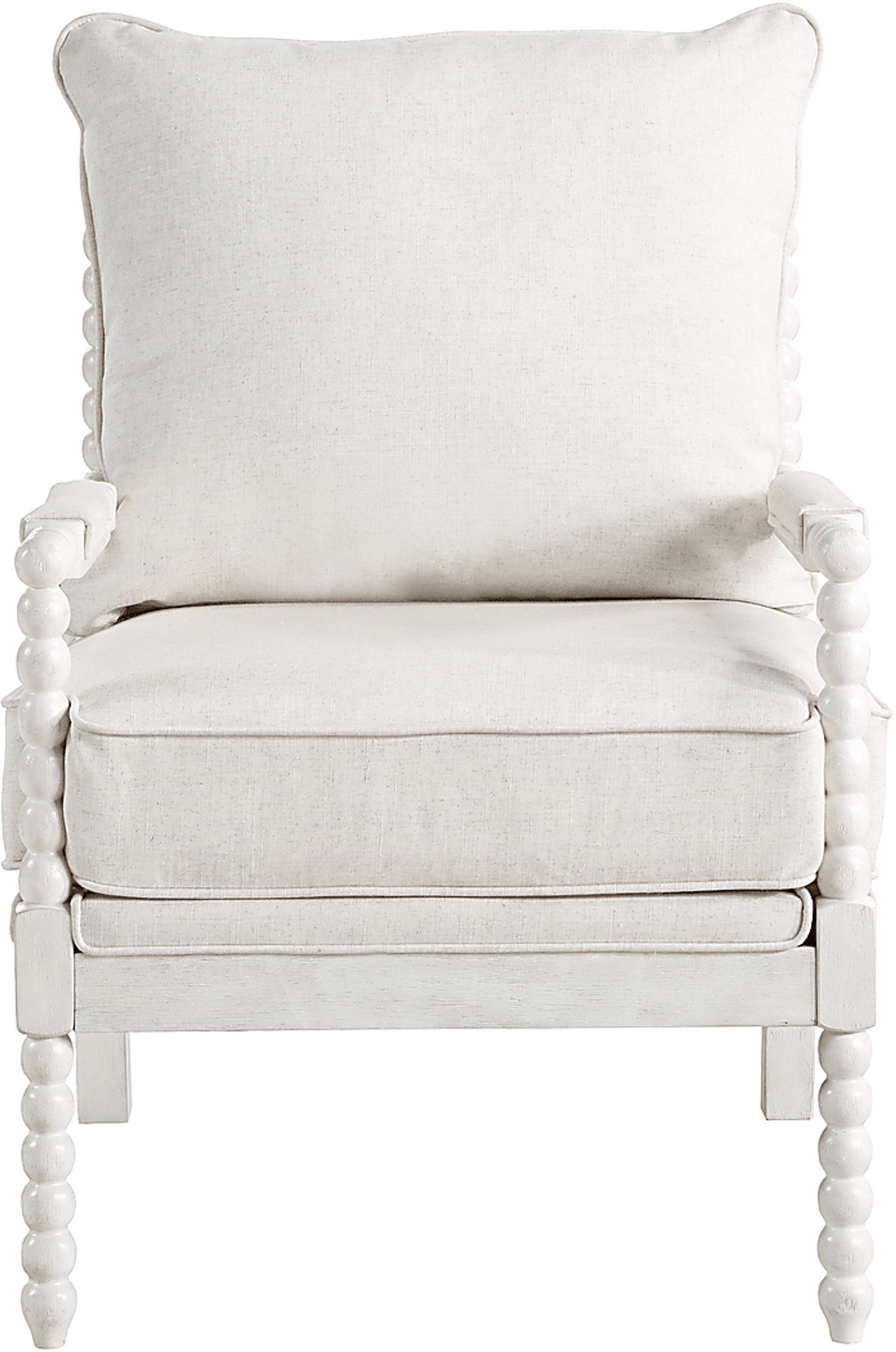 Etchern Cream Accent Chair - Image 6