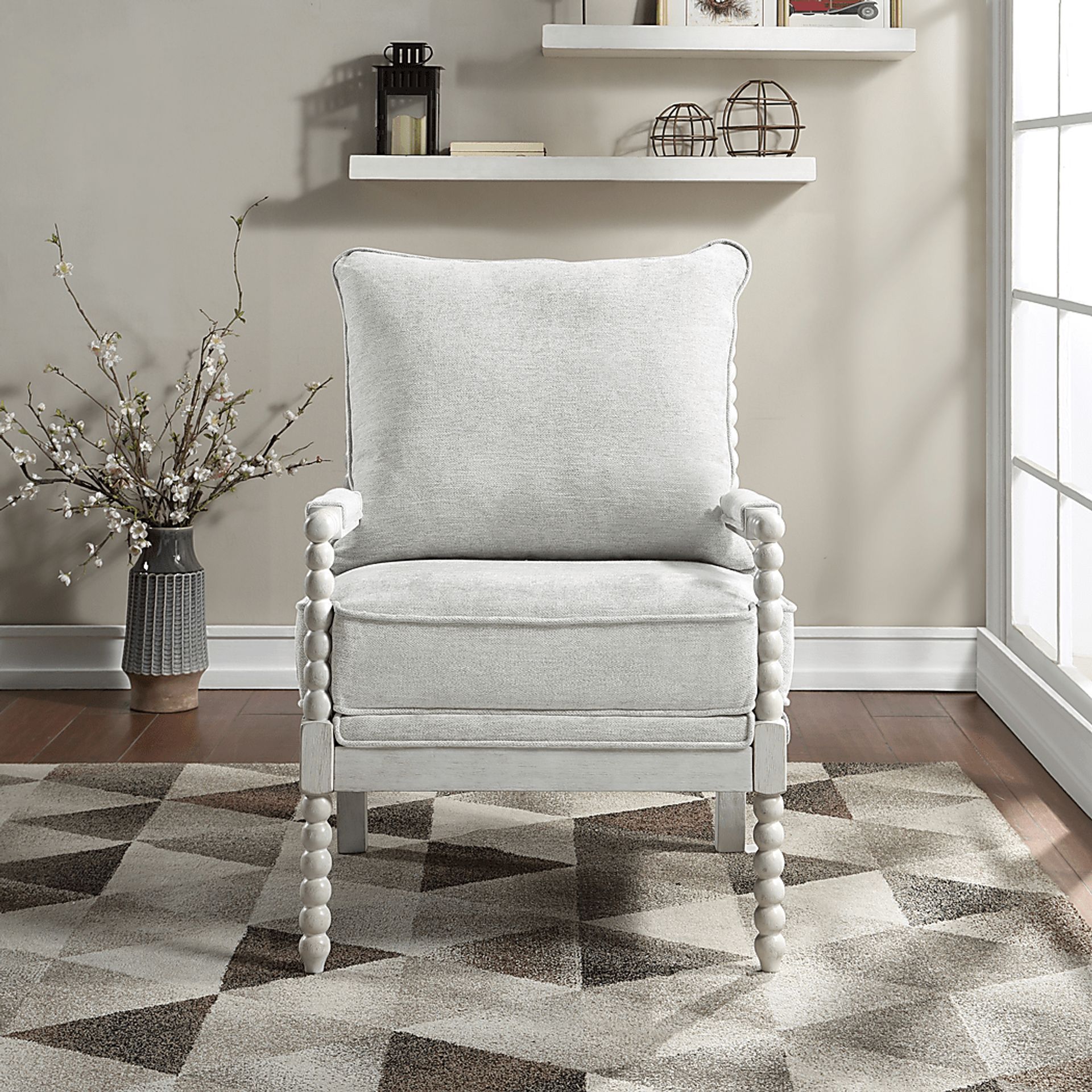 Etchern Gray Accent Chair - Image 2
