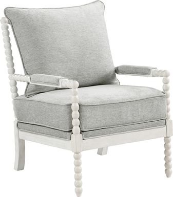 Etchern Gray Accent Chair