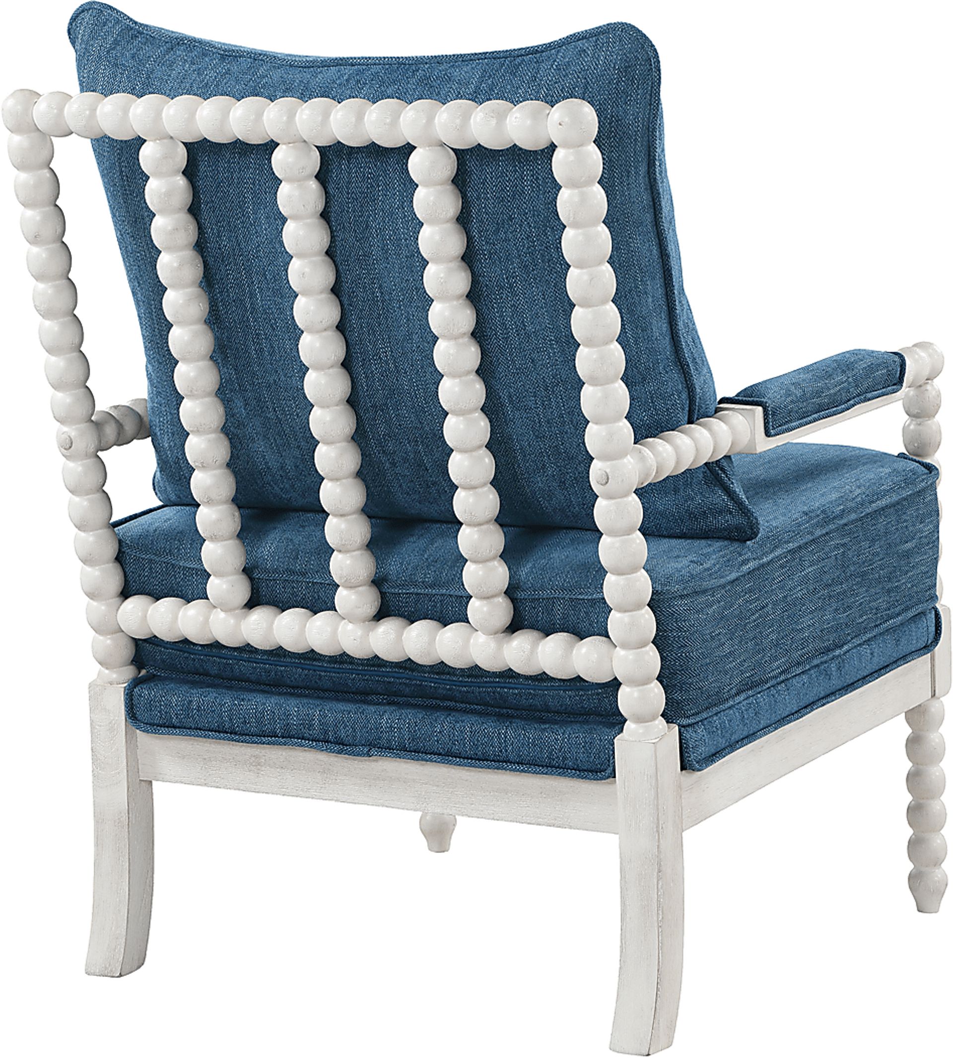 Etchern Navy Accent Chair - Image 6