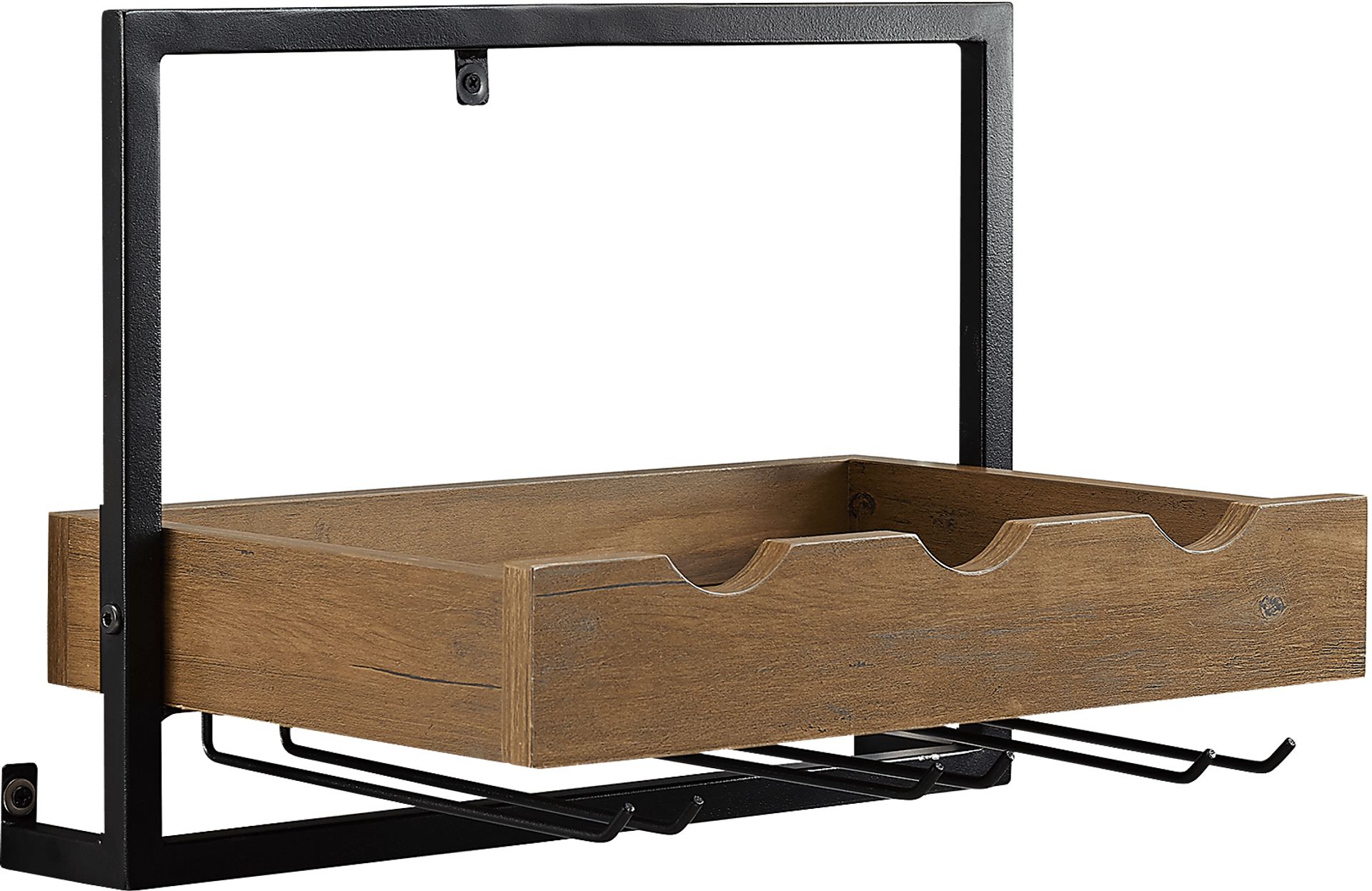 Ethelbert Brown Wine Rack - Image 1