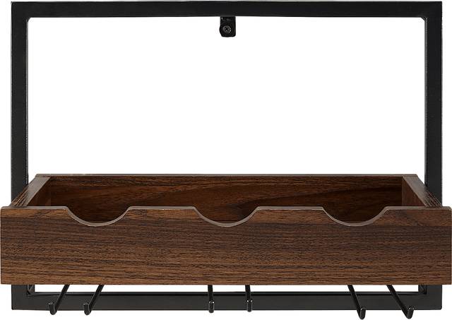 Ethelbert Walnut Wine Rack - Thumbnail - Image 2