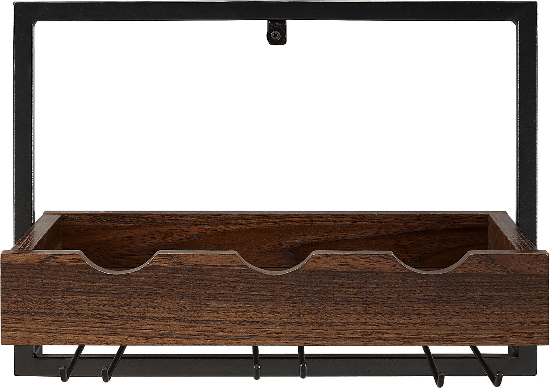 Ethelbert Walnut Wine Rack - Image 2