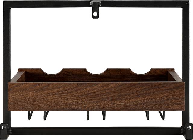 Ethelbert Walnut Wine Rack - Thumbnail - Image 4