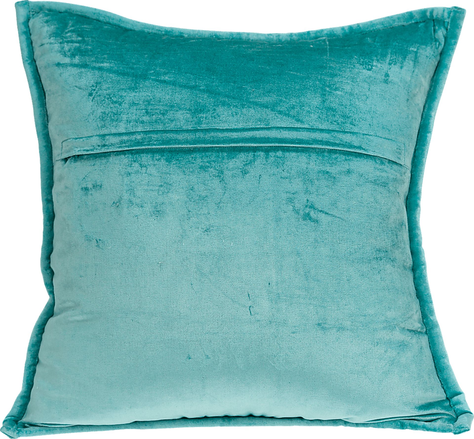 Ethelyn Aqua Accent Pillow - Image 2