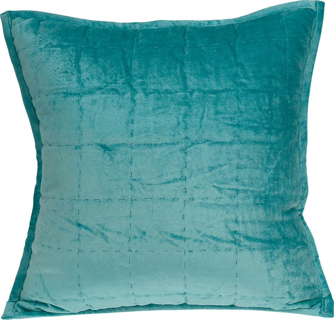Ethelyn Aqua Accent Pillow