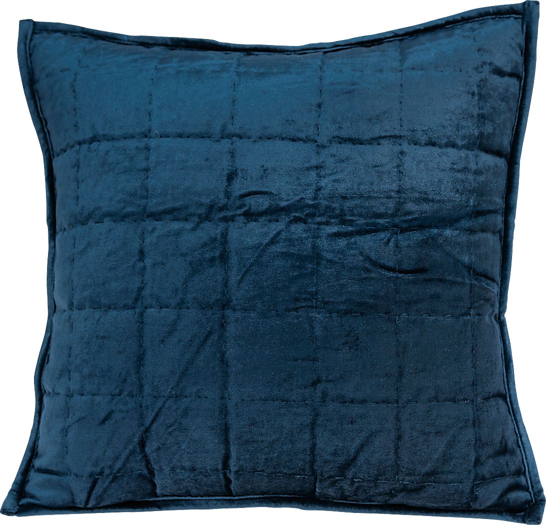 Ethelyn Navy Accent Pillow