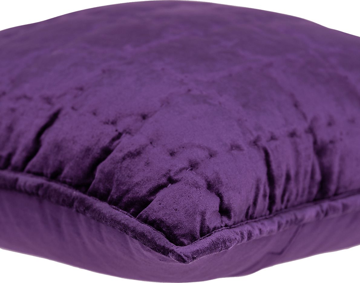 Ethelyn Purple Accent Pillow