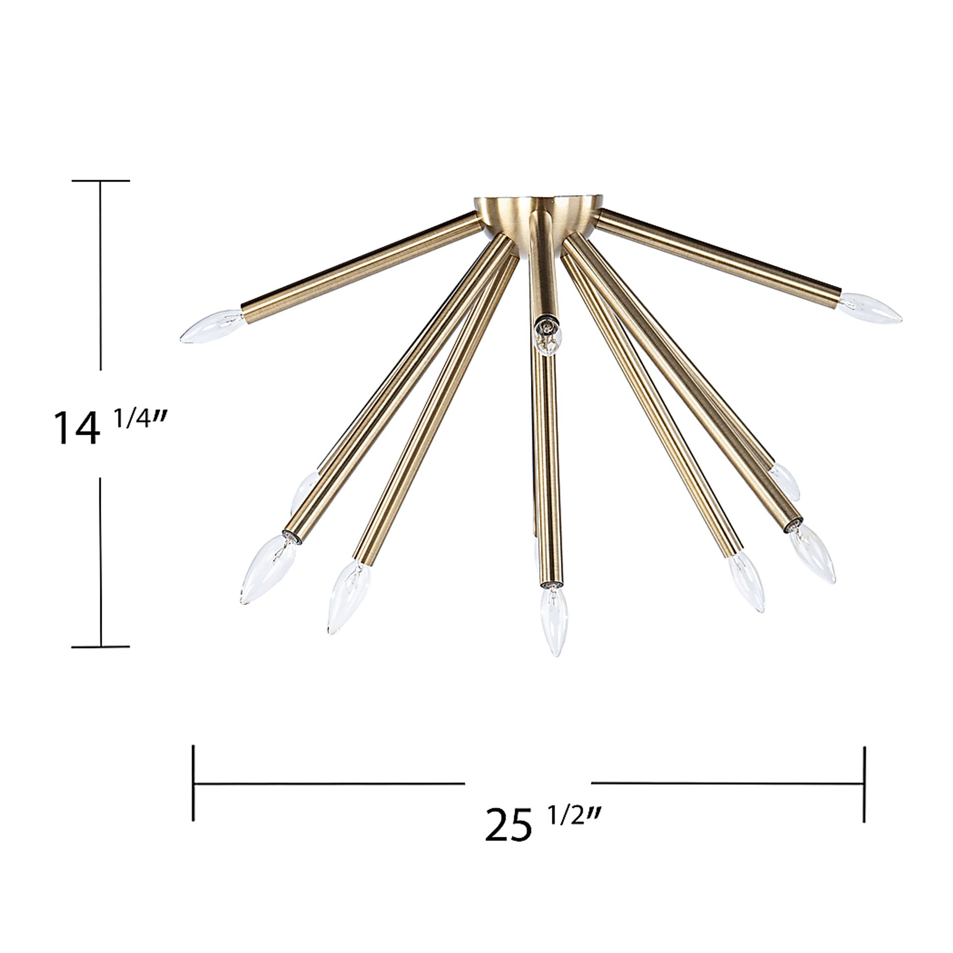 Ethlyn Brass Chandelier - Image 5