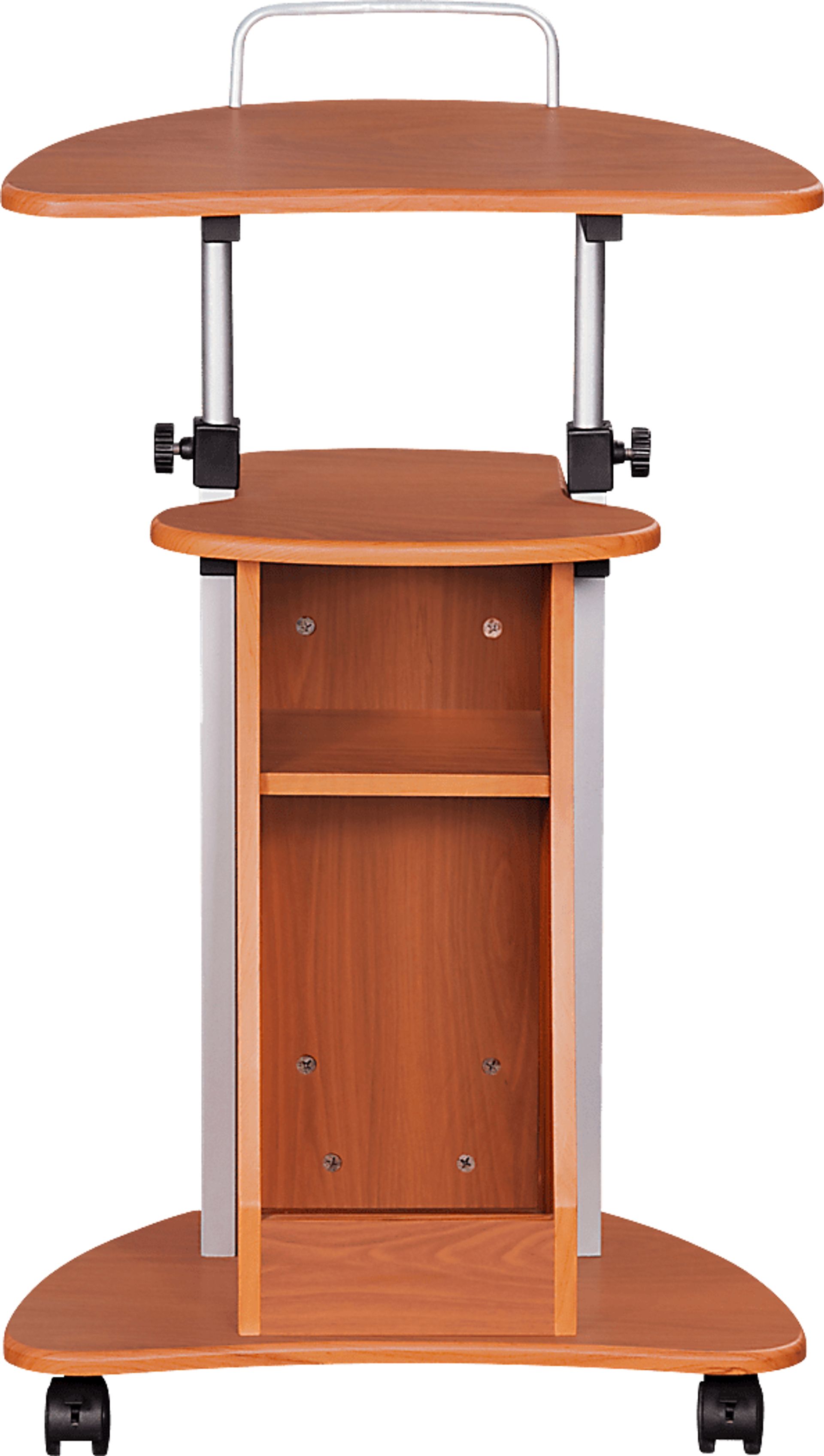 Etrea Brown Laptop Cart - Image 5