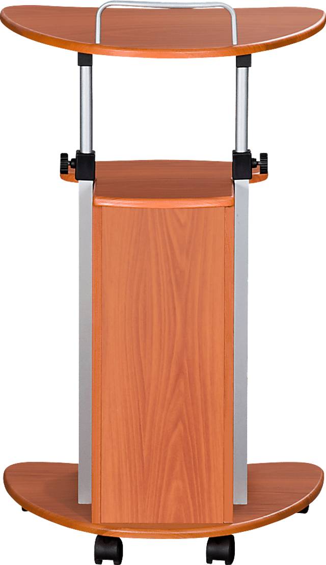 Etrea Brown Laptop Cart - Thumbnail - Image 8
