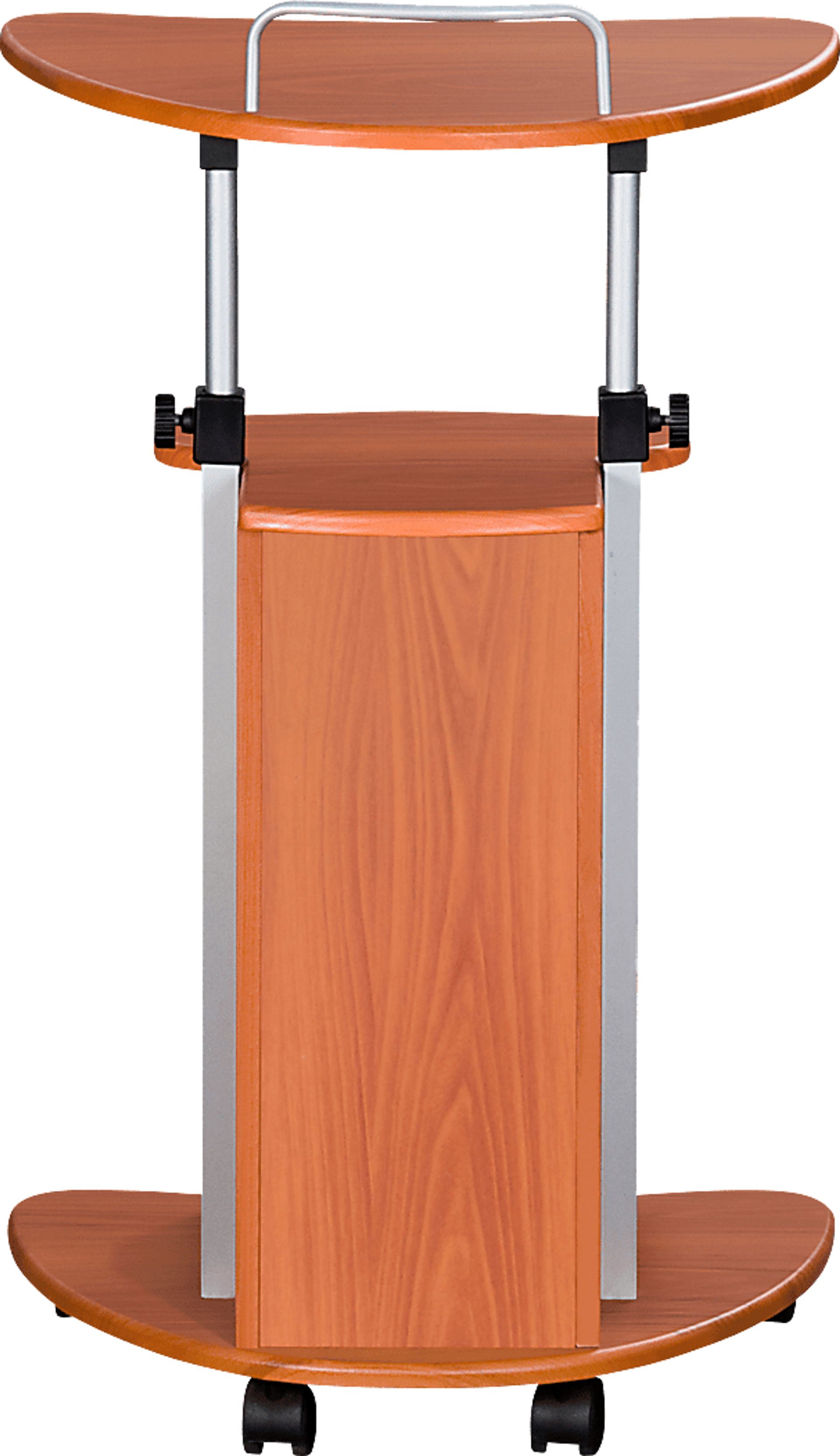Etrea Brown Laptop Cart - Image 8
