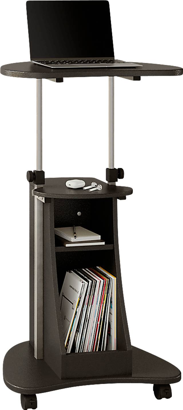 Etrea Graphite Laptop Cart - Thumbnail - Image 3