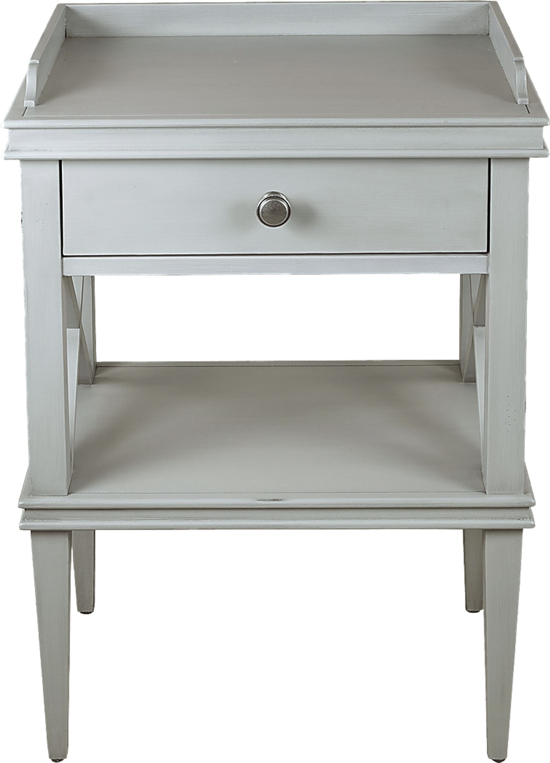 Etta Gray Accent Table - Image 1