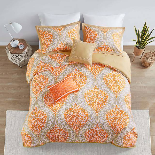 Kids Ette Orange Full Comforter Set - Thumbnail - Image 4