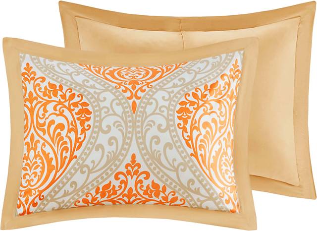 Kids Ette Orange Full Comforter Set - Thumbnail - Image 6