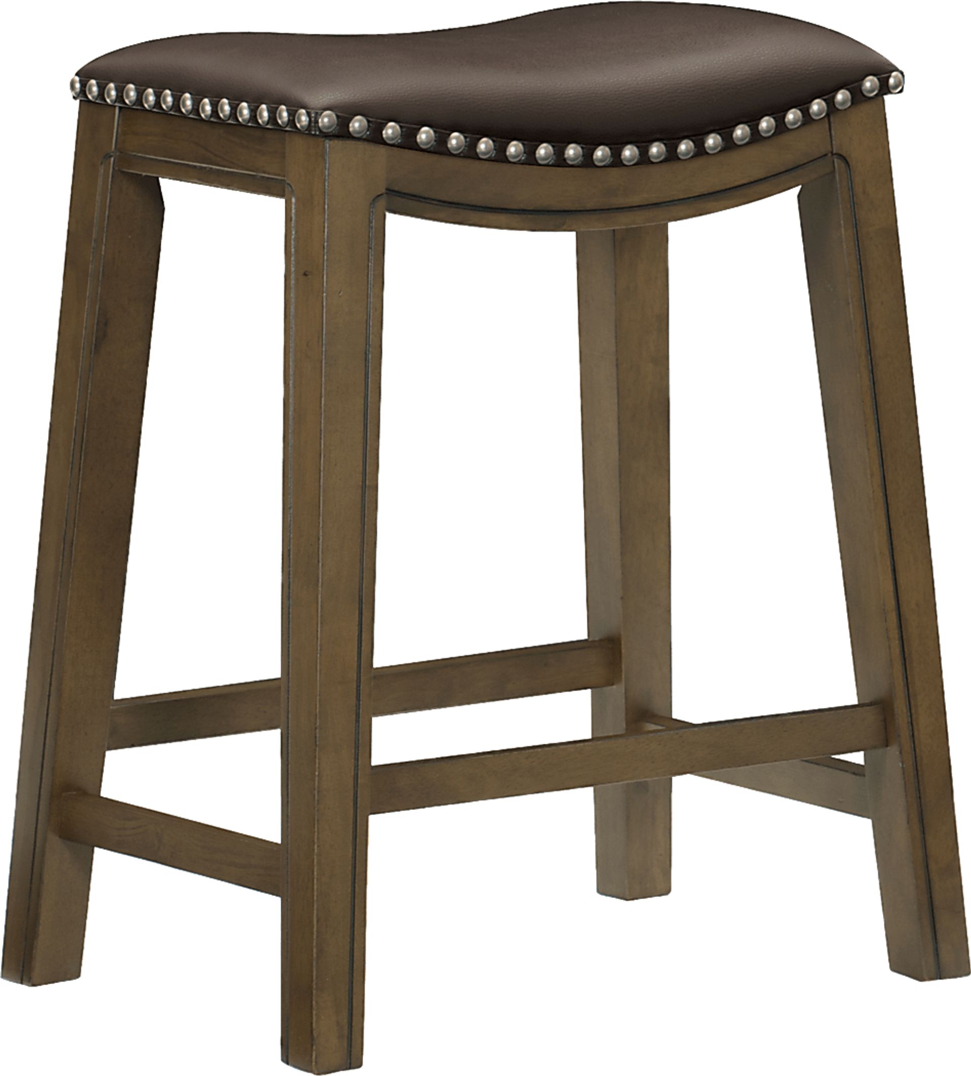Etton Brown Counter Height Stool - Image 1