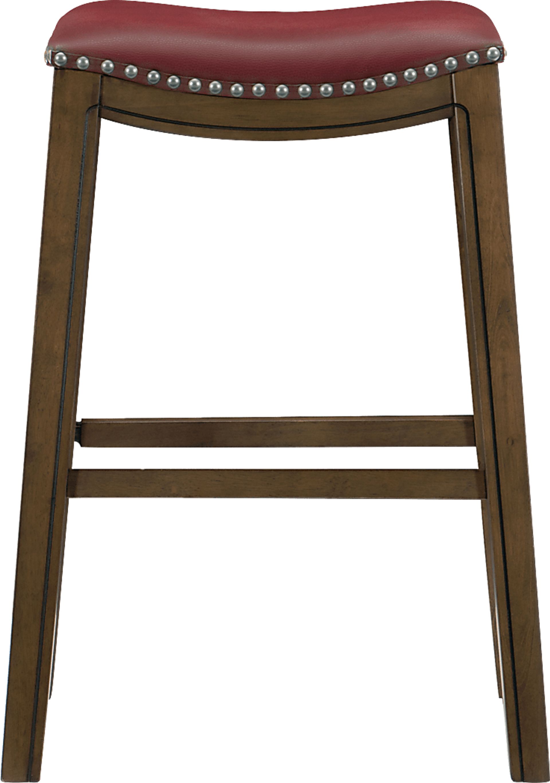 Etton Red Barstool - Image 2